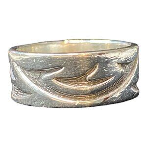 Ring Size 7.5 Mens Vintage Jewelry Sterling Silver Stamped 925